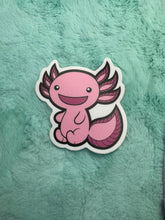 Load image into Gallery viewer, Pink Axolotl Sticker
