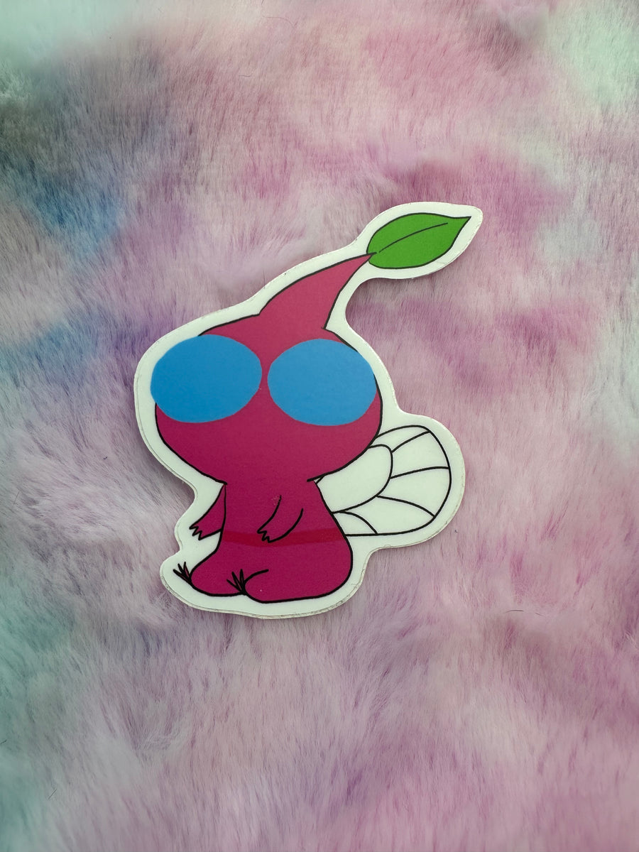 Pink Tiny Helper Sticker – Hibiscus Stitch