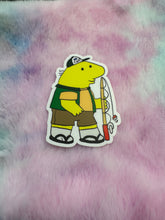 Load image into Gallery viewer, Fishing Day Charlie Sticker
