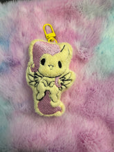 Load image into Gallery viewer, Quiet Rabbit Owner Keychain
