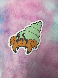 Hermit Crab Sticker