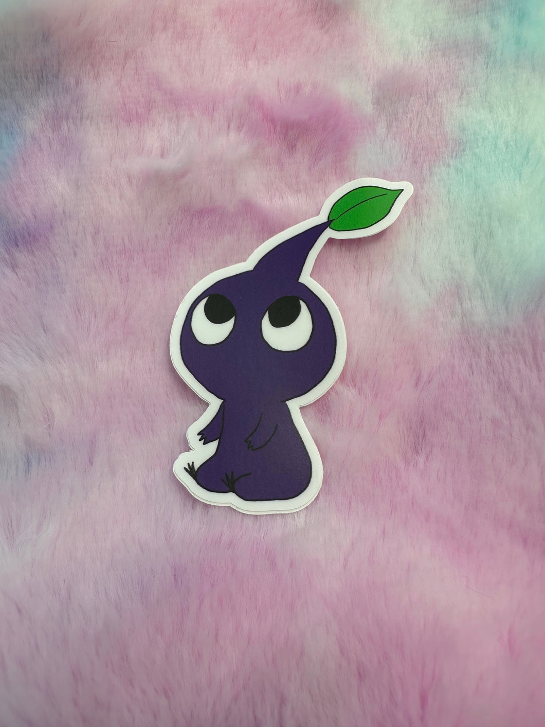 Purple Tiny Helper Sticker