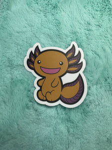 PBJ Axolotl Sticker