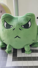 Load and play video in Gallery viewer, Angy Cake Frog Plush Preorder
