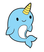 Load image into Gallery viewer, Narwhal Sticker
